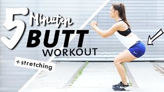 Po Workout für Zuhause  5 Minuten Kurz amp Intensiv  Stretching [upl. by Zebaj817]