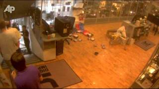 Raw Video CCTV Footage of Norway Blast Released [upl. by Leonardo663]