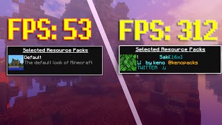 TOP 5 Best FPS Boosting Texture Packs 300 FPS [upl. by Ecnarual]