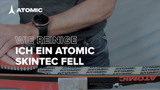 So reinigst du ein Atomic Skintec Fell [upl. by Aniarrol]